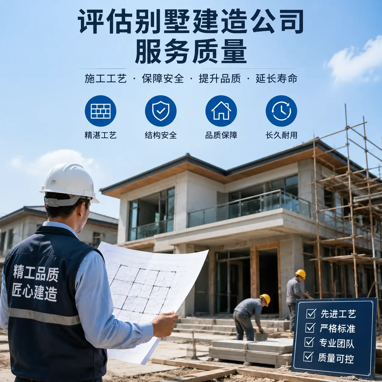 如何评估 晴隆 别墅建造公司的服务质量？