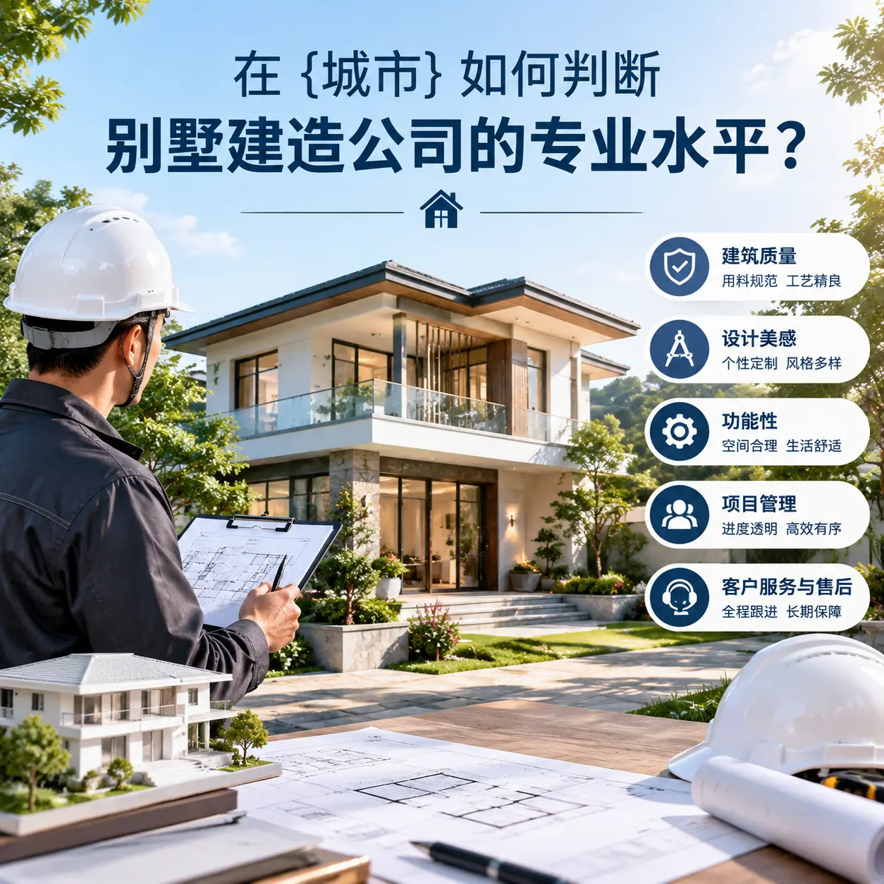 在 晴隆 如何判断别墅建造公司的专业水平？