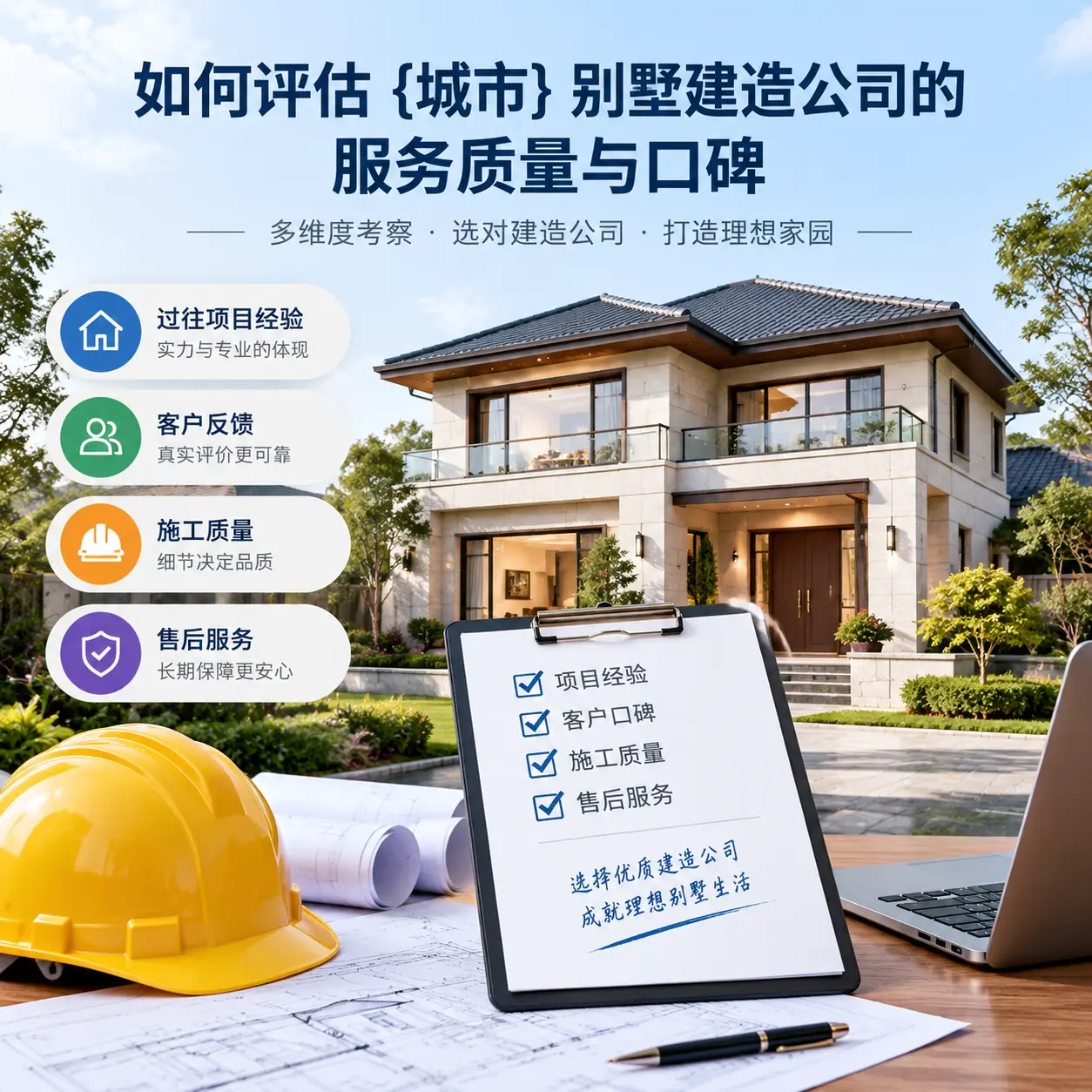 如何评估 晴隆 别墅建造公司的服务质量与口碑