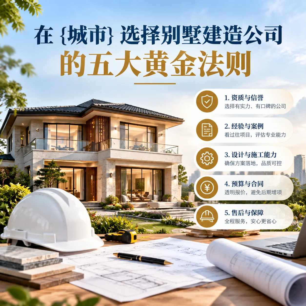 在 晴隆 选择别墅建造公司的五大黄金法则