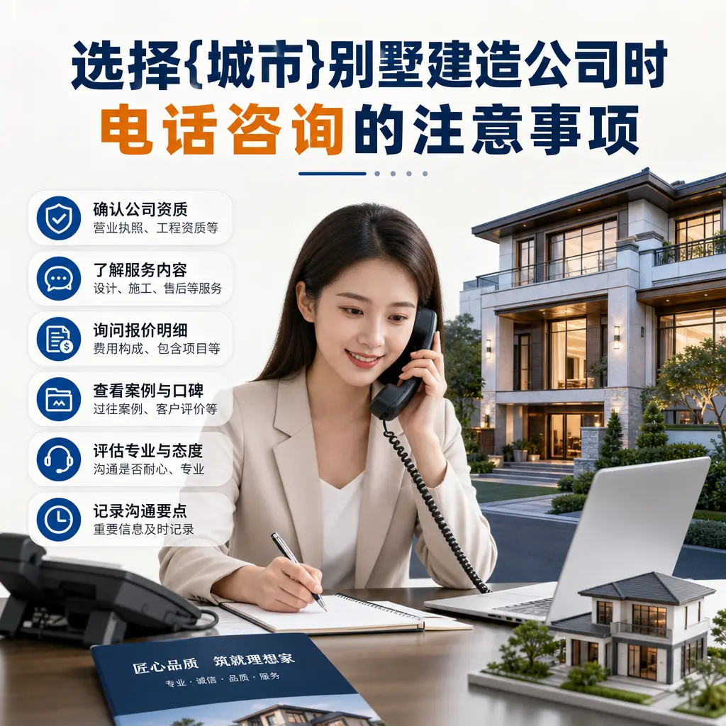选择晴隆别墅建造公司时，电话咨询的注意事项