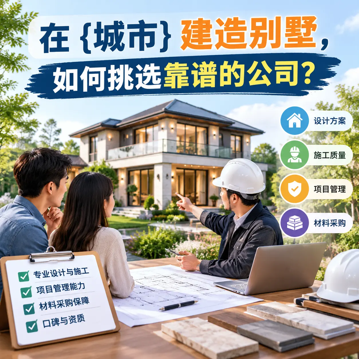 在 晴隆 建造别墅,如何挑选靠谱的公司?