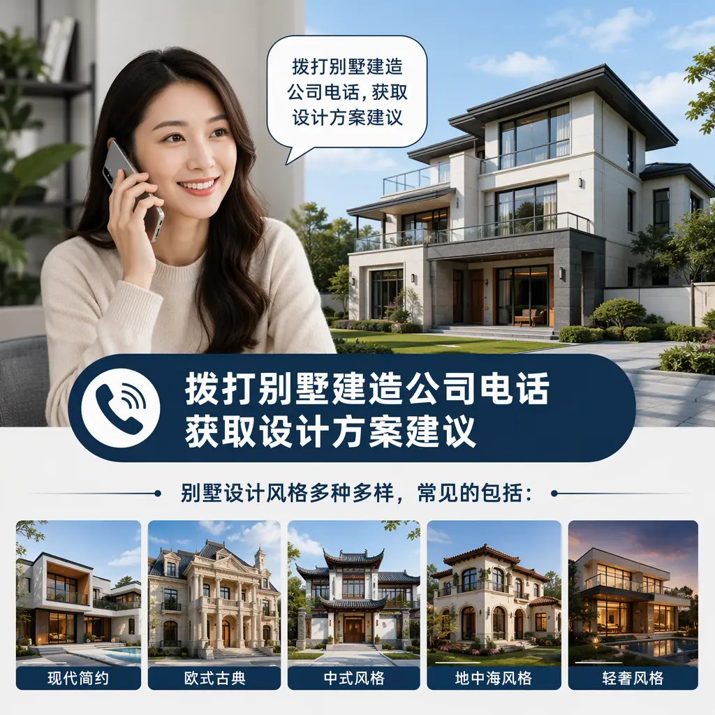 拨打晴隆别墅建造公司电话，获取设计方案建议
